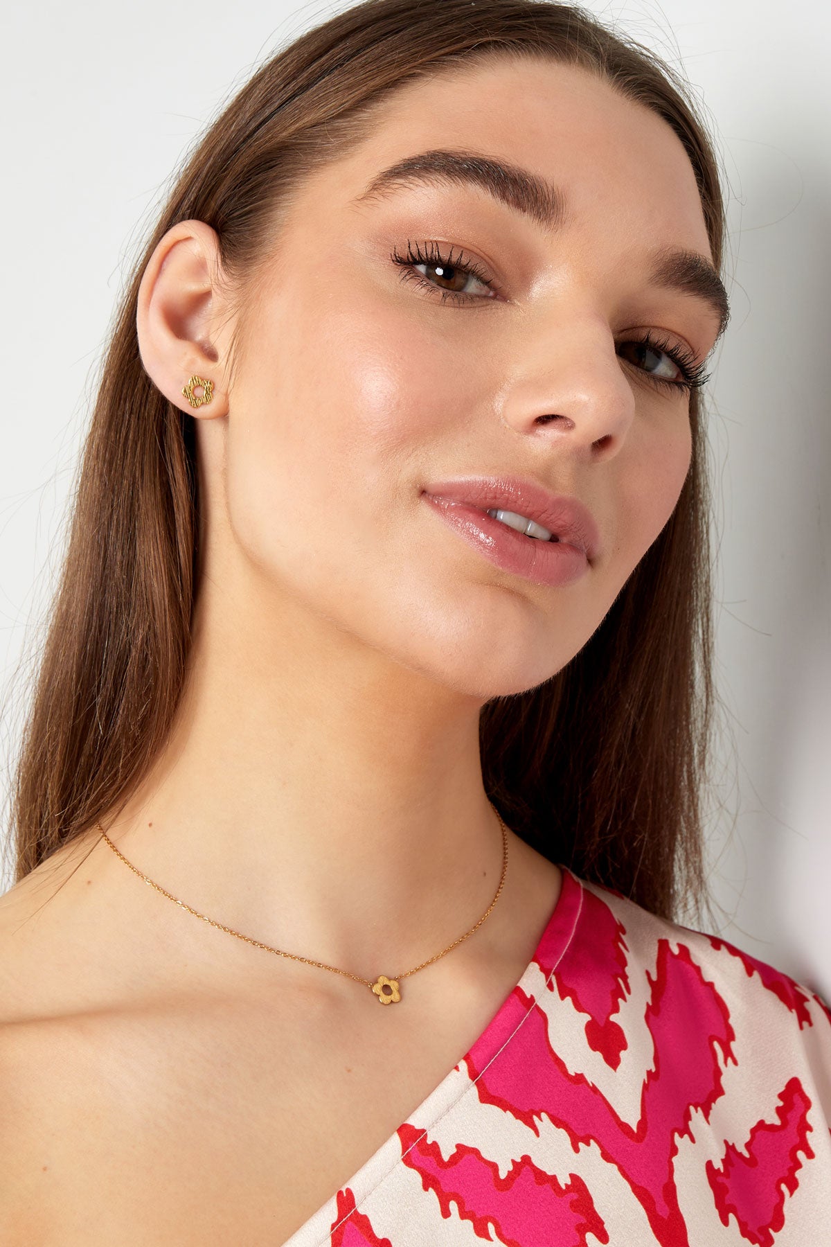 Flora Vibe - Ketting met open bloemetje