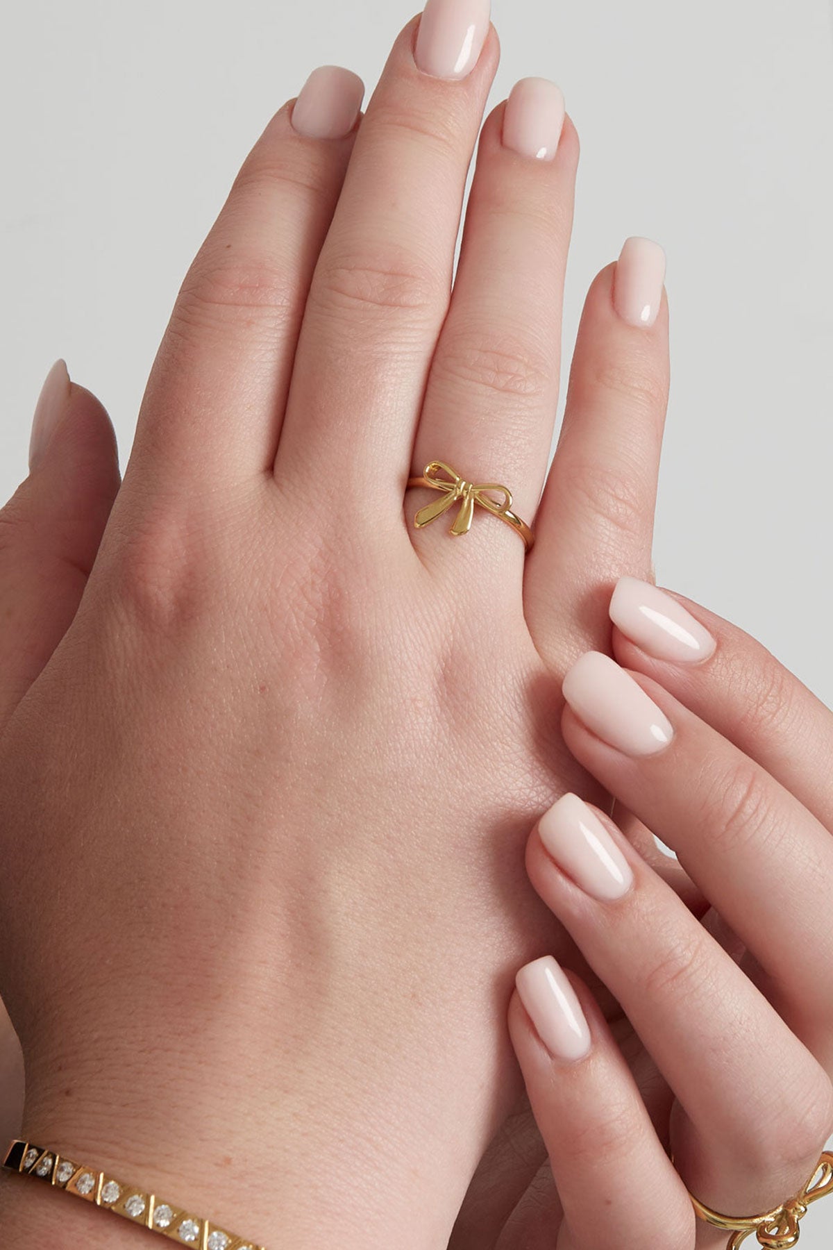 Ring met strik klein