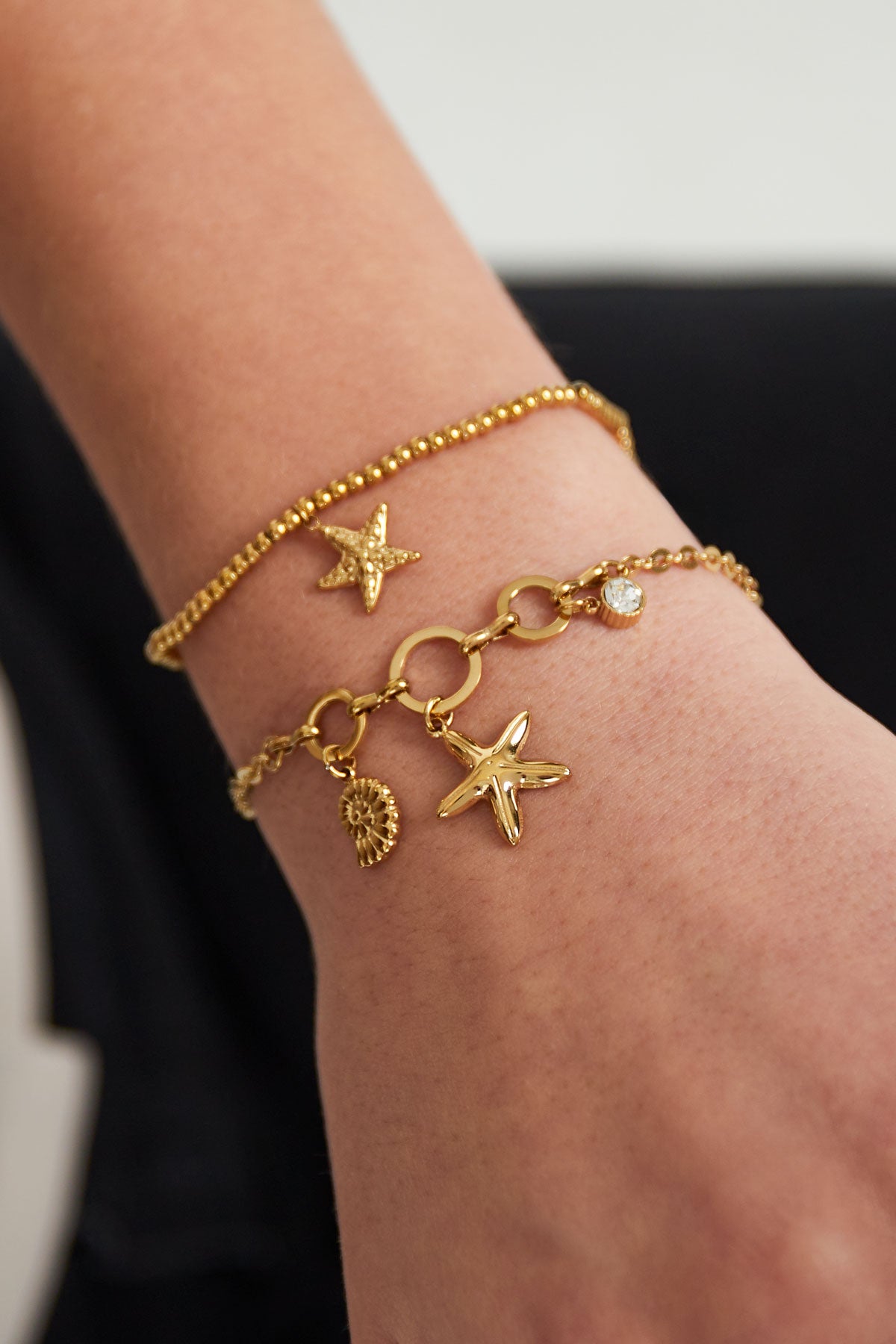 Armband met 3 bedels