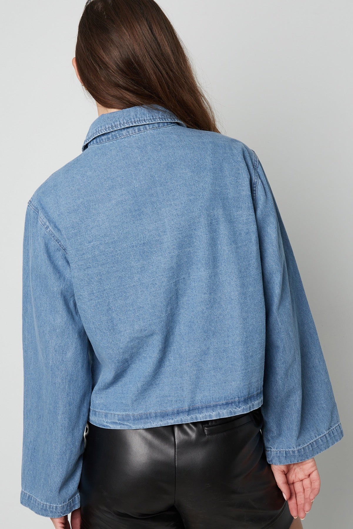 Blouse met strikdetail