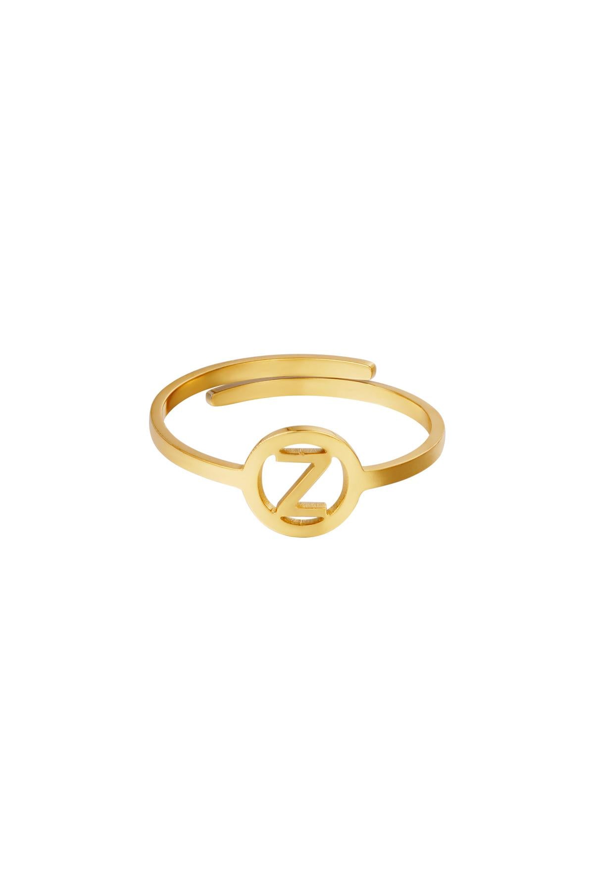 Letter ring