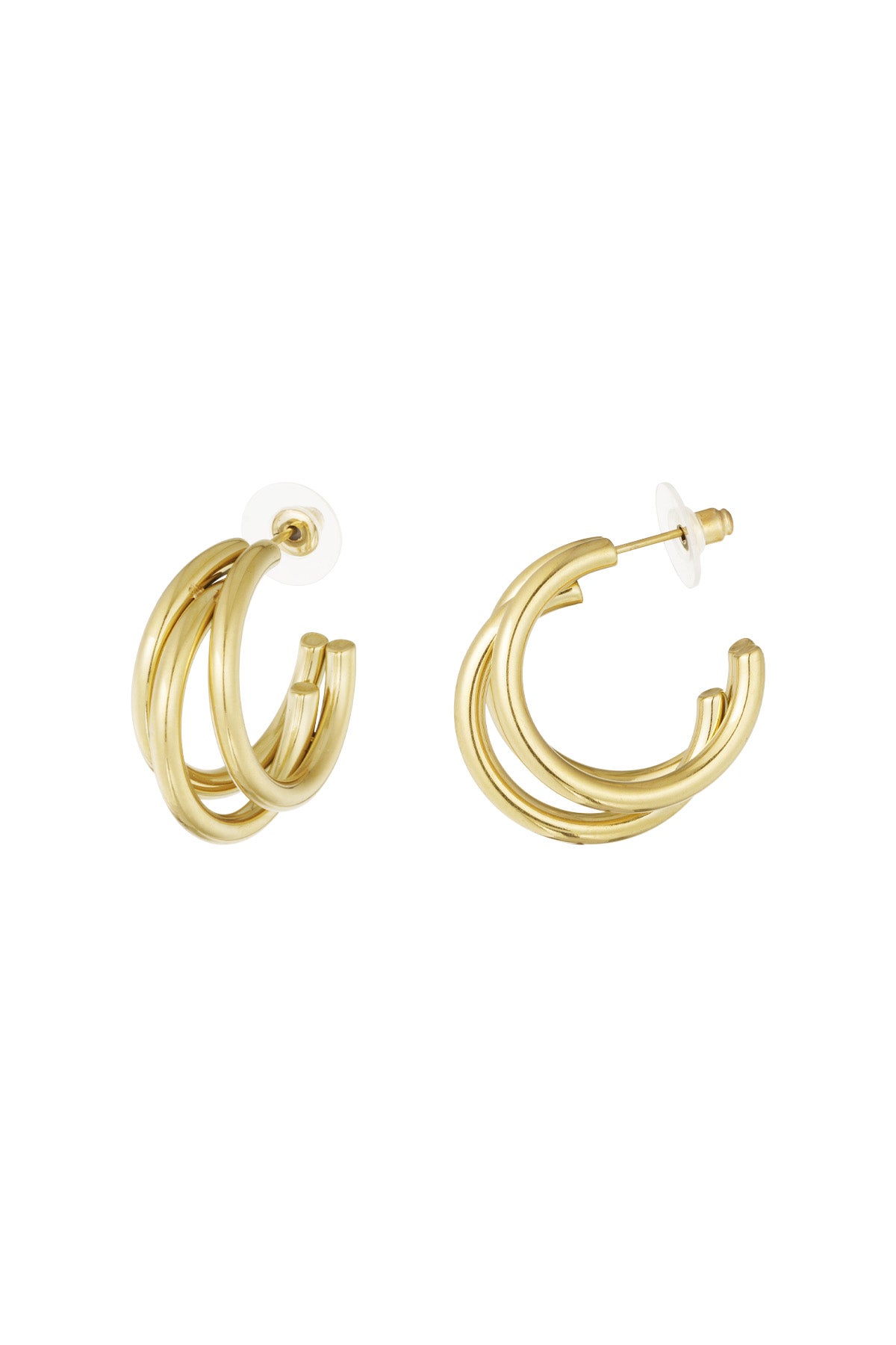 Triple Hoop - Oorbellen met 3 hoops