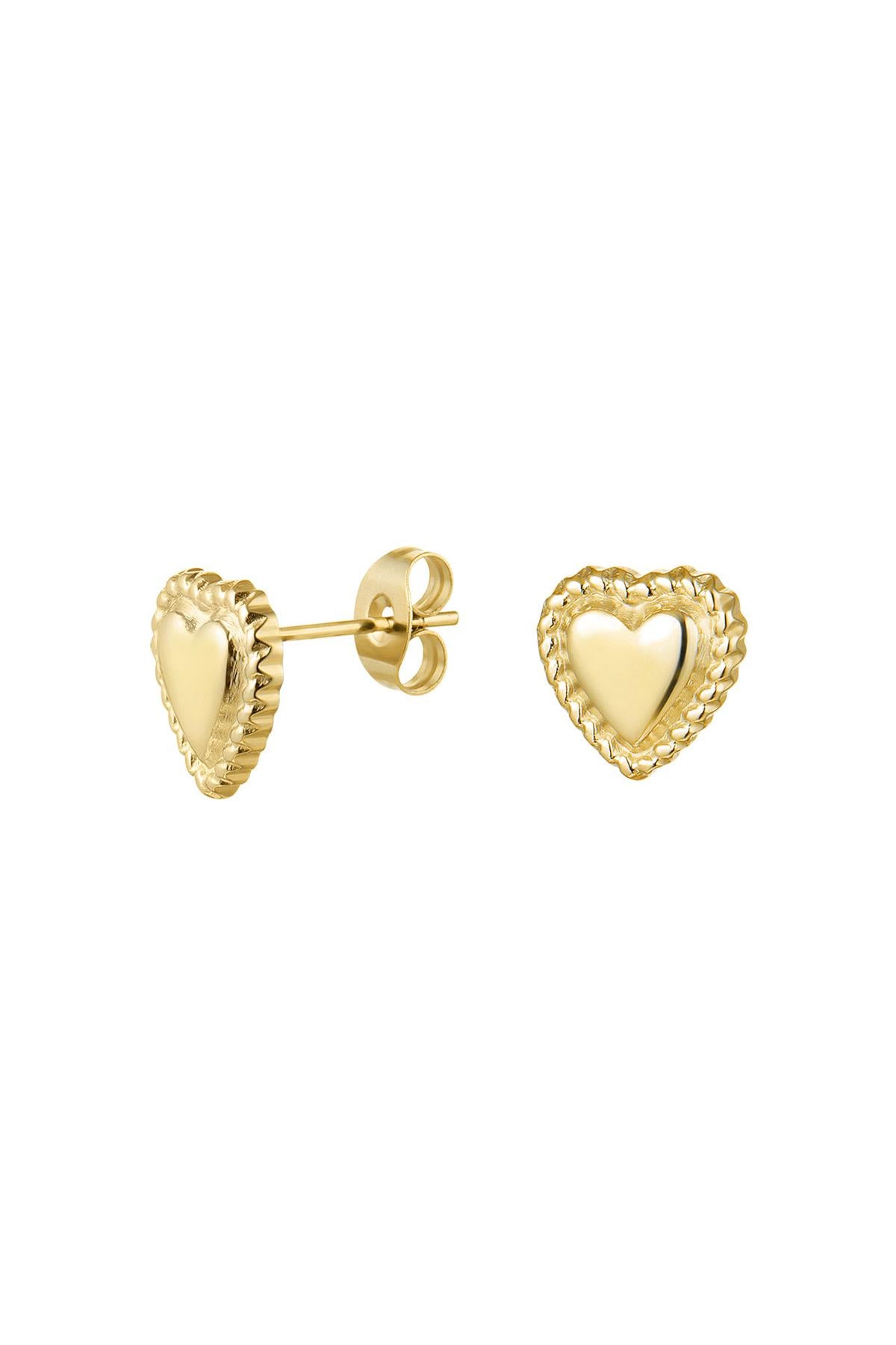 Sweet Heart - Oorknopje met hart