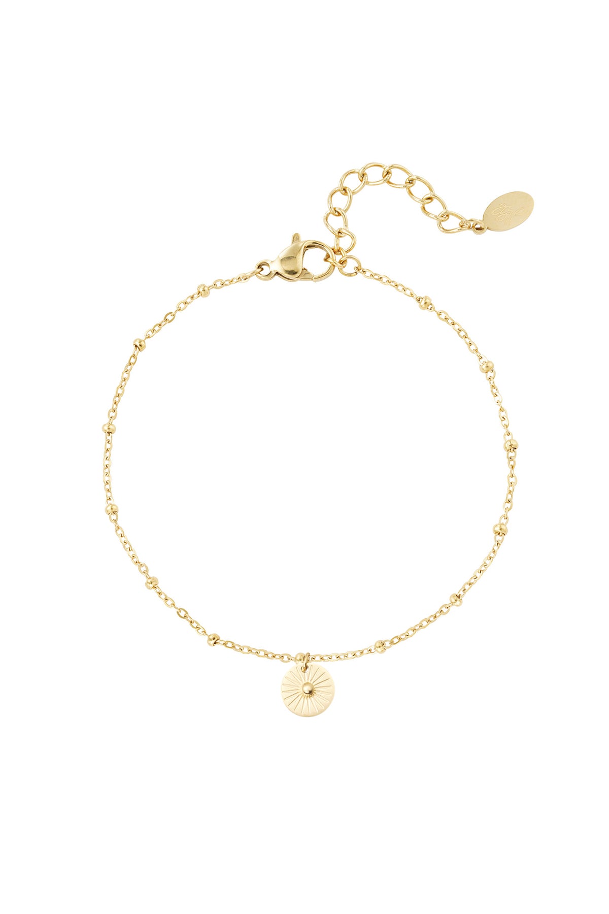 Armband met muntje