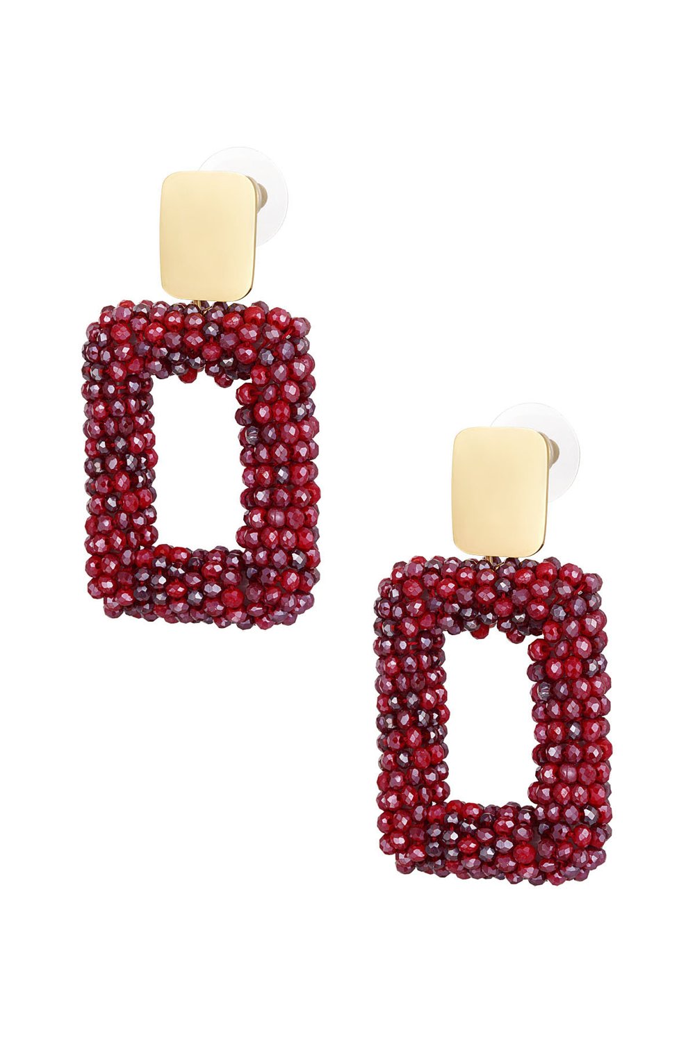 Bead Statement - Statementoorbellen met kralen