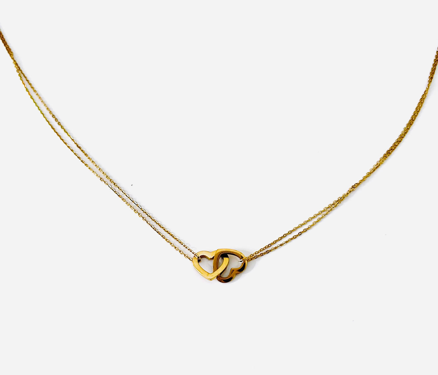 Bonded Love - Ketting met verbonden hart