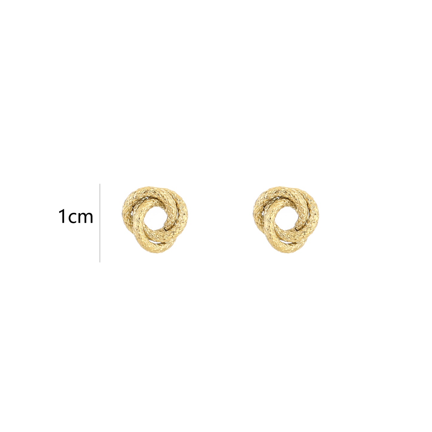 Twist Dots - Oorknopjes gedraaid