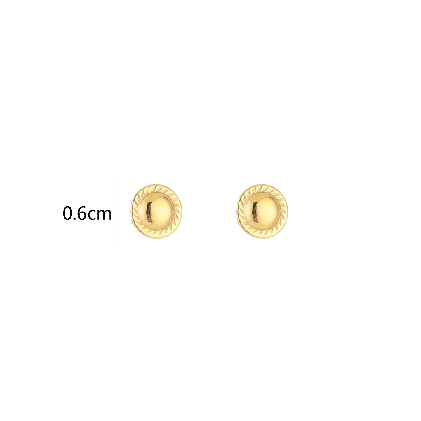 Pure Round - Oorknopjes rond