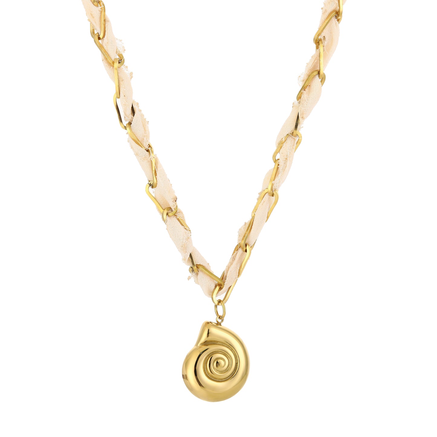 Ketting met schelp