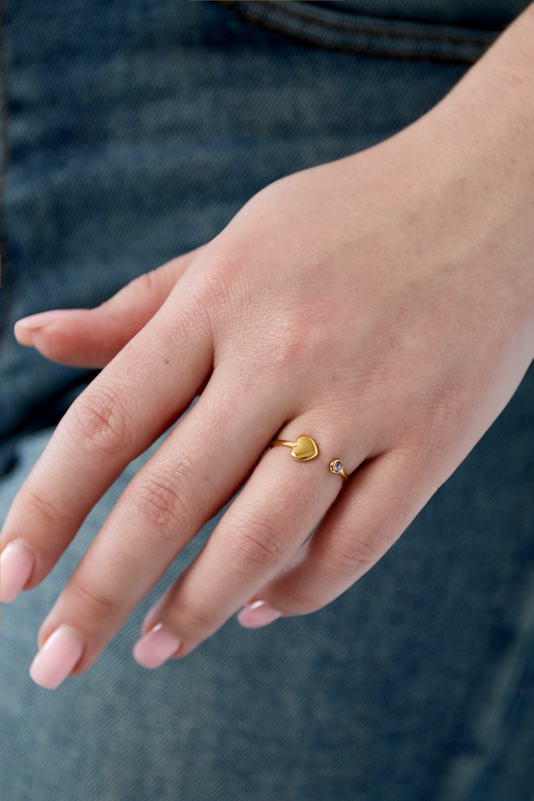 Ring met geboortesteen