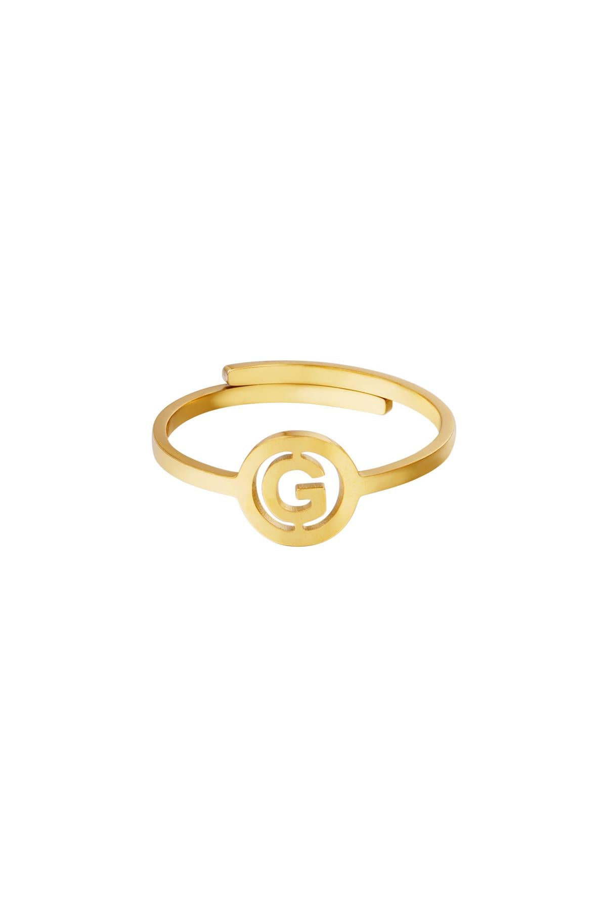 Letter ring