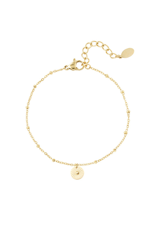 Armband met muntje