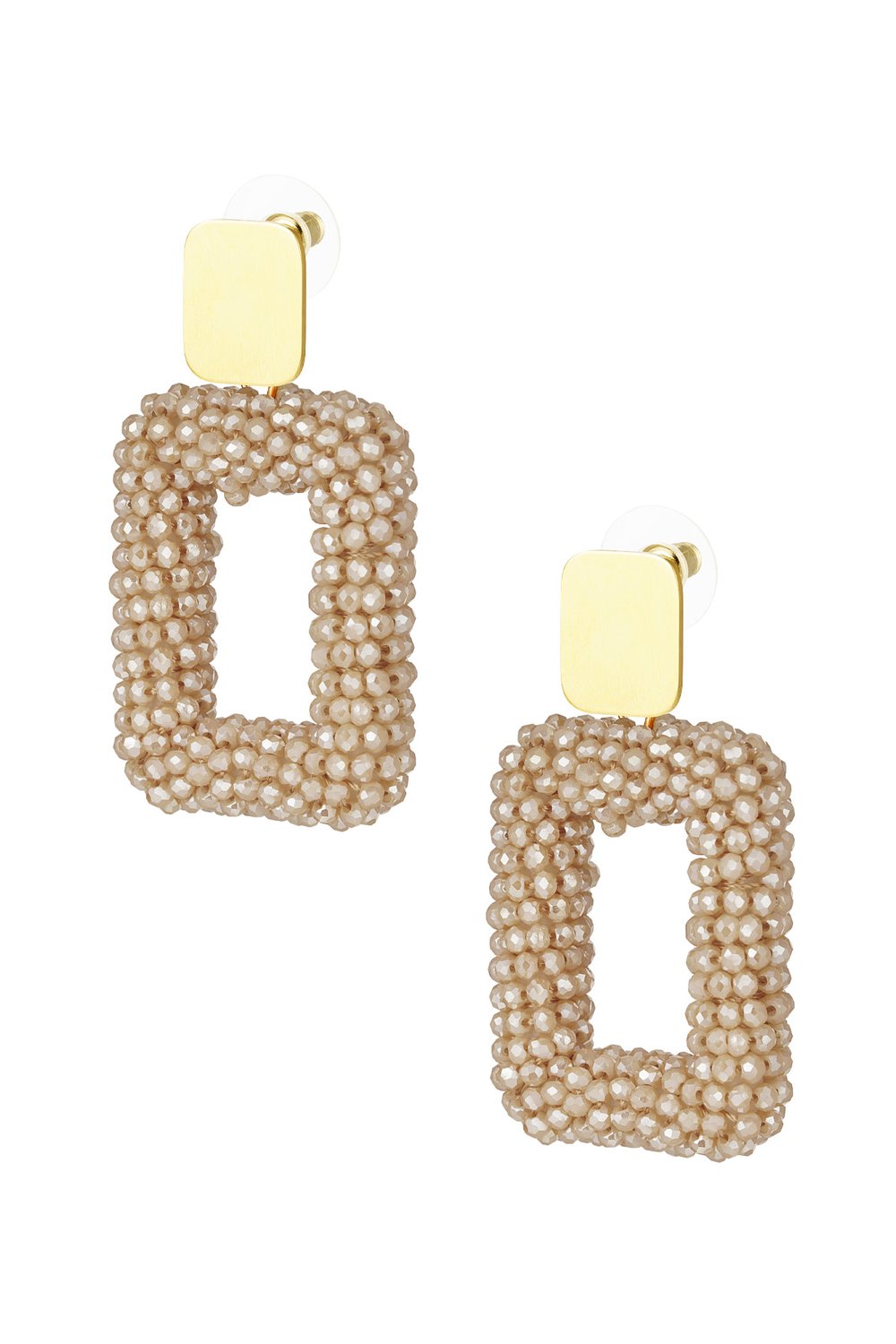 Bead Statement - Statementoorbellen met kralen