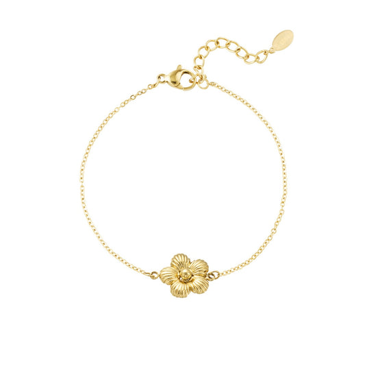 Armband met bloemetje