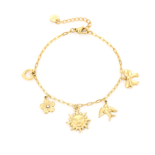 Armband met bedels
