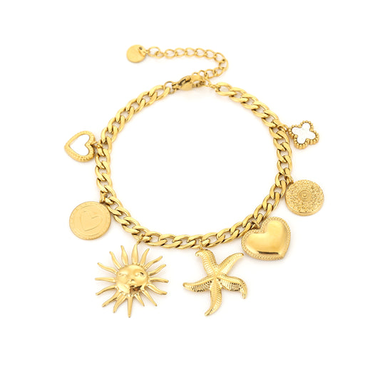 Armband met bedels