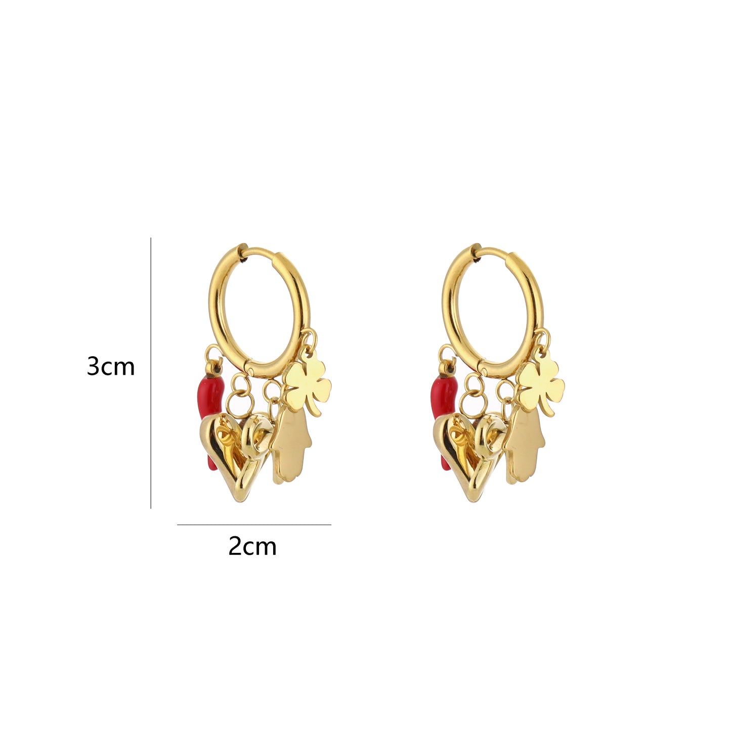 Oorringen met bedels