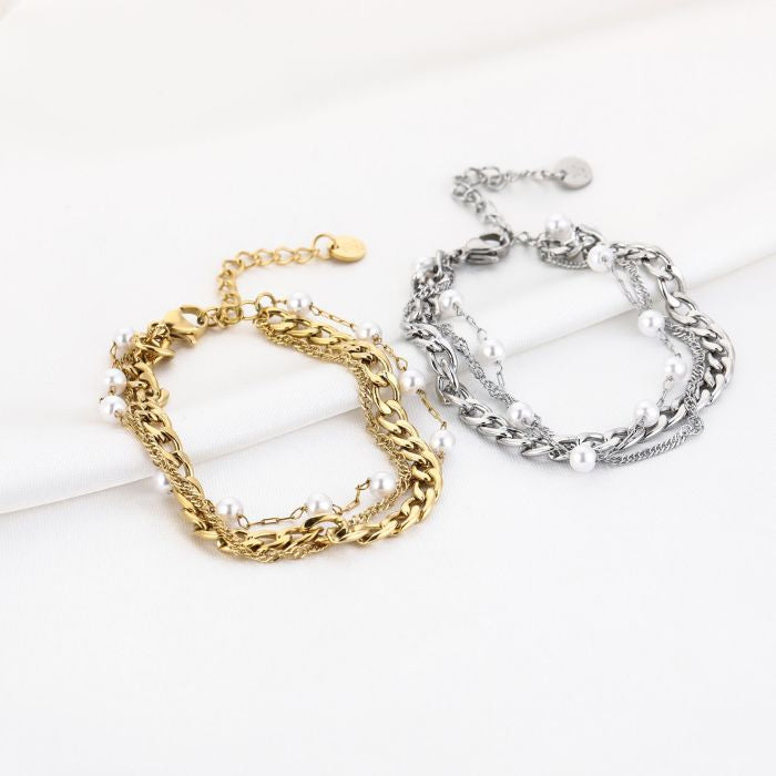 Triple Layer - Armband met 3 laagjes