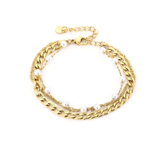 Triple Layer - Armband met 3 laagjes