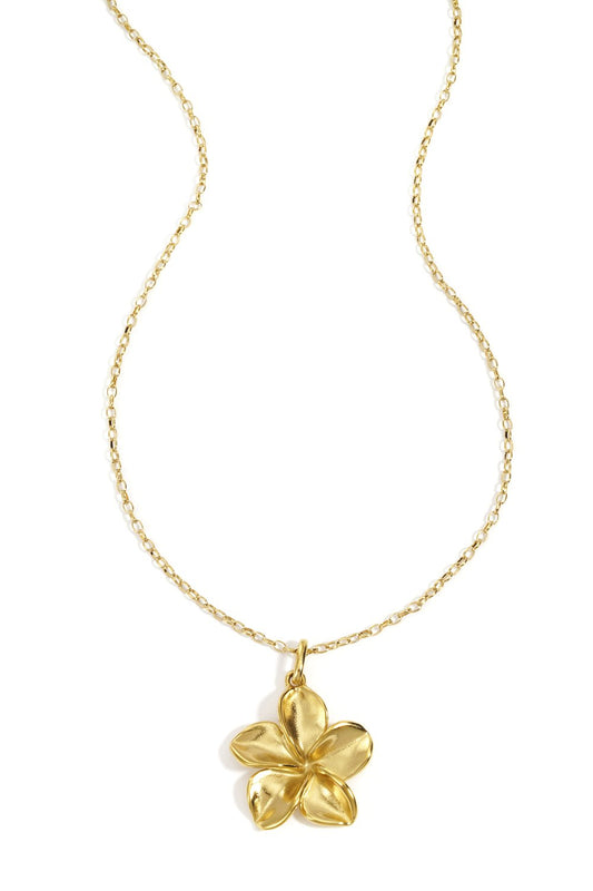 Flower mood - Lange ketting met bloem